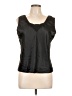 Escapades 100% Polyester Black Sleeveless Blouse Size L - photo 1
