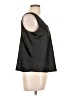 Escapades 100% Polyester Black Sleeveless Blouse Size L - photo 4