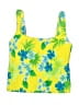 Sessa Floral Yellow Swimsuit Top Size 6 - photo 1