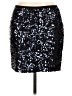 London Jean 100% Polyester Stars Black Formal Skirt Size 8 - photo 1