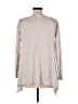 Olivia Sky Gray Long Sleeve Top Size L - photo 2