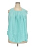 Unbranded Teal Sleeveless Blouse Size 2X (estimated) - photo 1