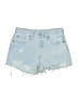 Levi's 100% Cotton Blue Denim Shorts Size 29 waist - photo 1