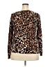 Faded Glory Animal Print Brown Pullover Sweater Size XXL - photo 2