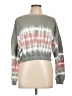 Assorted Brands Tie-dye Gray Pullover Sweater Size L - photo 1