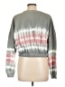 Assorted Brands Tie-dye Gray Pullover Sweater Size L - photo 2
