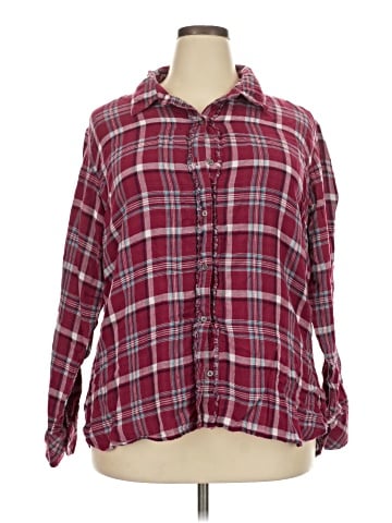 Riders by Lee Long Sleeve Button-Down Shirt (view 1)