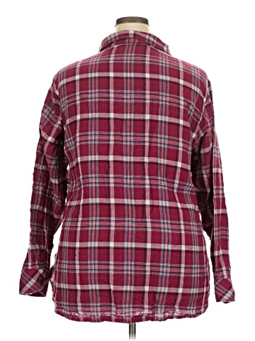 Riders by Lee Long Sleeve Button-Down Shirt (view 2)