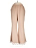 Unbranded 100% Polyester Solid Tan Casual Pants Size L - photo 1