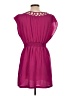 Forever 21 100% Polyester Solid Pink Cocktail Dress Size L - photo 2