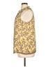 Max Studio 100% Polyester Yellow Sleeveless Blouse Size XL - photo 5