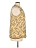 Max Studio 100% Polyester Yellow Sleeveless Blouse Size XL - photo 4