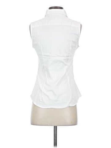 Banana Republic Factory Store Sleeveless Button-Down Shirt (view 2)