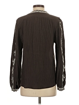 Wrap Long Sleeve Blouse (view 2)