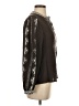 Wrap Gray Long Sleeve Blouse Size P (petite) - photo 4
