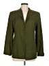 Amanda Smith 100% Silk Green Silk Blazer Size 6 - photo 1