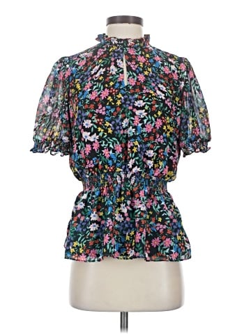 Catherine Malandrino Short Sleeve Blouse (view 1)
