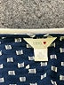 Intro 100% Cotton Blue 3/4 Sleeve Blouse Size XL - photo 7