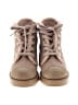Chanel Tan Pink Interlocking CC Logo Combat Boots Size EU 38 - photo 2