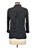 Zara Basic Polka Dots Black 3/4 Sleeve Blouse Size M - photo 2