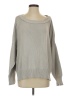 Carly Jean 100% Cotton Solid Gray Pullover Sweater Size S - photo 1