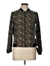 Lululemon Athletica Print Gold Green Jacket Size 10 - photo 1