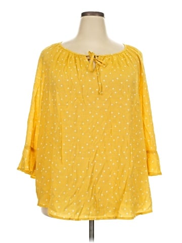 Fred David 3/4 Sleeve Blouse (view 1)
