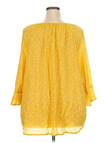 Fred David 3/4 Sleeve Blouse (view 2)