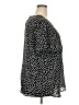 Torrid 100% Polyester Polka Dots Black Short Sleeve Blouse Size 3X Plus (3) - photo 4