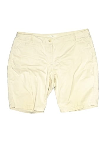 Ann Taylor LOFT Khaki Shorts (view 2)