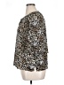 Investments 100% Polyester Animal Print Ivory 3/4 Sleeve Blouse Size XL (petite) - photo 5
