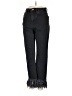 Topshop Chevron-herringbone Black Jeans Size 26 waist - photo 1