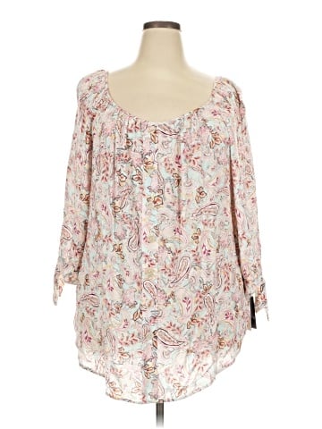 I.N. Studio 3/4 Sleeve Blouse (view 1)