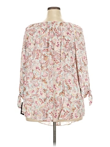 I.N. Studio 3/4 Sleeve Blouse (view 2)