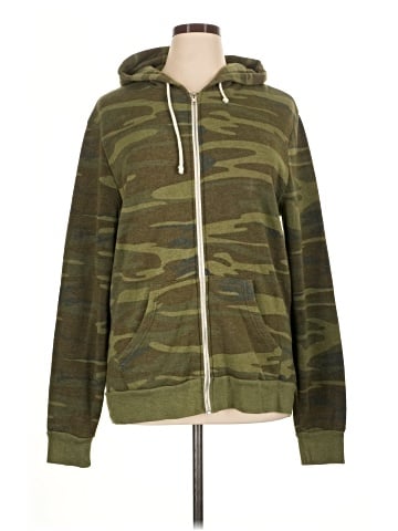 Alternative Earth Zip Up Hoodie (view 1)