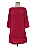 Leith 100% Polyester Solid Burgundy Casual Dress Size XS - photo 1