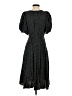 J.Crew Polka Dots Black Casual Dress Size 4 - photo 2