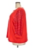 CeCe Red 3/4 Sleeve Top Size 3X - photo 5