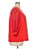 CeCe Red 3/4 Sleeve Top Size 3X - photo 4