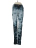 H&M Tie-dye Blue Jeggings Size 4 - photo 1