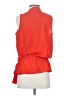 MICHAEL Michael Kors 100% Polyester Red Sleeveless Blouse Size S - photo 2