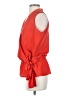 MICHAEL Michael Kors 100% Polyester Red Sleeveless Blouse Size S - photo 5