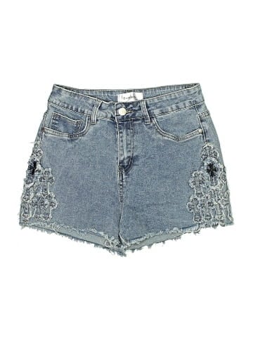 Bamboo Denim Shorts (view 1)