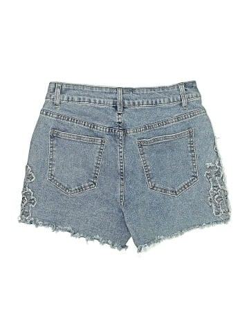 Bamboo Denim Shorts (view 2)