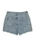 Bamboo Paisley Blue Denim Shorts Size 7 - photo 2