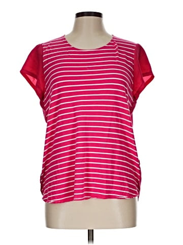 New York & Company Short Sleeve T-Shirt (view 1)