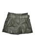 Express 100% Polyester Metallic Green Khaki Shorts Size 8 - photo 1