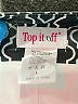 Top It Off Argyle Blue Casual Skirt Size L - photo 4