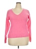 Unbranded 100% Polyester Pink Pullover Sweater Size XXL - photo 1