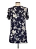 Honeyme Blue Short Sleeve Blouse Size L - photo 2